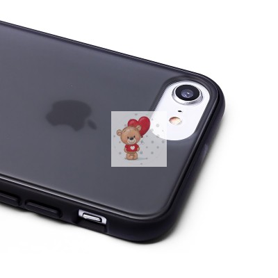 Чехол-накладка для Apple iPhone 7 (черный) - PC035