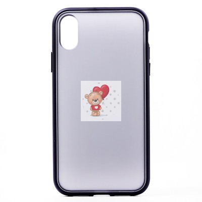 Чехол-накладка для Apple iPhone XR (черный) - PC035