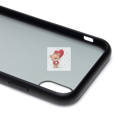 Чехол-накладка для Apple iPhone XR (черный) - PC035 Чехол-накладка для Apple iPhone XR (черный) - PC035