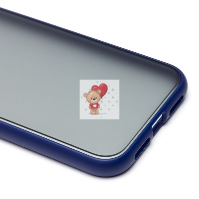 Чехол-накладка для Apple iPhone XR (синий) - PC035 Чехол-накладка для Apple iPhone XR (синий) - PC035