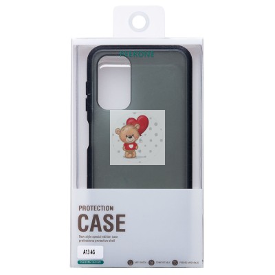 Чехол-накладка для Samsung A135 Galaxy A13 4G (черный) - PC035