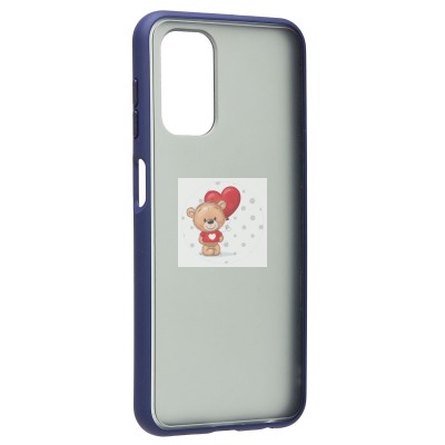 Чехол-накладка для Samsung A135 Galaxy A13 4G (темно-синий) - PC035