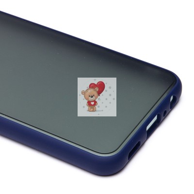 Чехол-накладка для Samsung A135 Galaxy A13 4G (темно-синий) - PC035