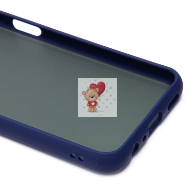 Чехол-накладка для Samsung A135 Galaxy A13 4G (темно-синий) - PC035