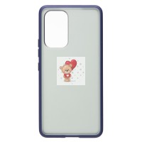 Чехол-накладка для Samsung A536 Galaxy A53 5GG (темно-синий) - PC035