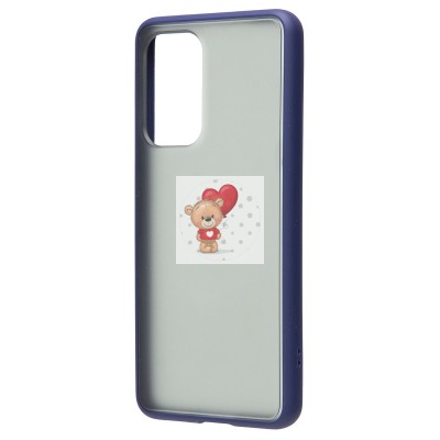 Чехол-накладка для Samsung A536 Galaxy A53 5GG (темно-синий) - PC035