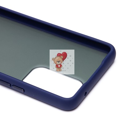 Чехол-накладка для Samsung A536 Galaxy A53 5GG (темно-синий) - PC035