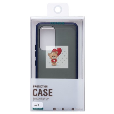 Чехол-накладка для Samsung A536 Galaxy A53 5GG (темно-синий) - PC035