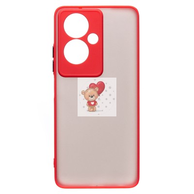 Чехол-накладка для OPPO A79 5G (красный) - PC041