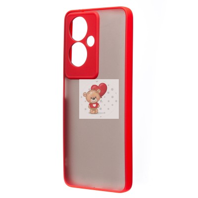 Чехол-накладка для OPPO A79 5G (красный) - PC041