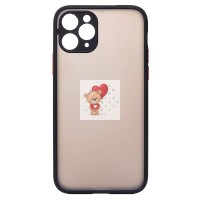 Чехол-накладка для Apple iPhone 11 Pro (черный/черный) - PC041 Чехол-накладка для Apple iPhone 11 Pro (черный/черный) - PC041