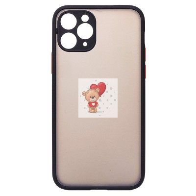 Чехол-накладка для Apple iPhone 11 Pro (черный/черный) - PC041 Чехол-накладка для Apple iPhone 11 Pro (черный/черный) - PC041