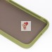 Чехол-накладка для Apple iPhone 11 (зеленый/черный) - PC041