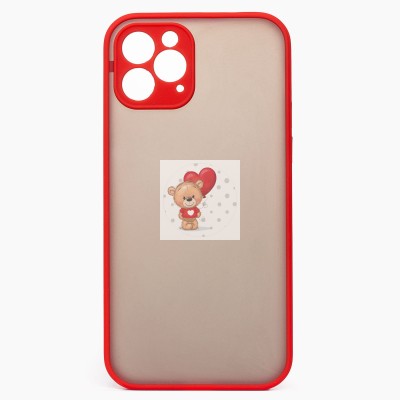 Чехол-накладка для Apple iPhone 12 Pro Max (красный/черный) - PC041 Чехол-накладка для Apple iPhone 12 Pro Max (красный/черный) - PC041