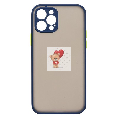 Чехол-накладка для Apple iPhone 12 Pro (синий) - PC041