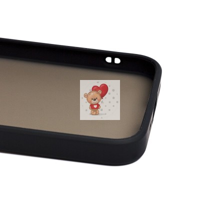 Чехол-накладка для Apple iPhone 13 mini (черный/черный) - PC041