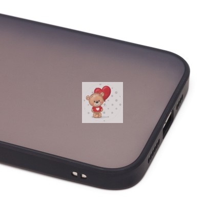 Чехол-накладка для Apple iPhone 13 Pro Max (черный/черный) - PC041