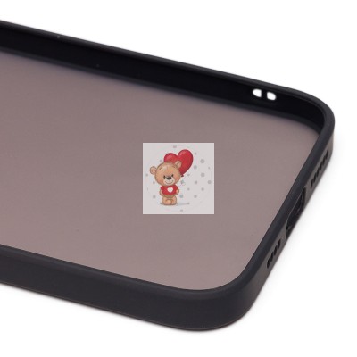 Чехол-накладка для Apple iPhone 13 Pro Max (черный/черный) - PC041