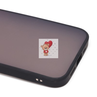 Чехол-накладка для Apple iPhone 13 Pro (черный/черный) - PC041