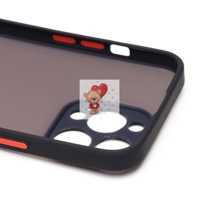 Чехол-накладка для Apple iPhone 14 Pro Max (черный/черный) - PC041 Чехол-накладка для Apple iPhone 14 Pro Max (черный/черный) - PC041