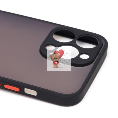 Чехол-накладка для Apple iPhone 14 Pro (черный/черный) - PC041 Чехол-накладка для Apple iPhone 14 Pro (черный/черный) - PC041