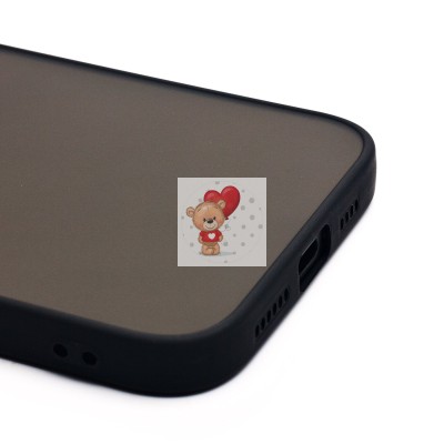 Чехол-накладка для Apple iPhone 16 Plus (черный) - PC041