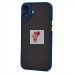 Чехол-накладка для Apple iPhone 16 Plus (темно-синий) - PC041