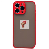 Чехол-накладка для Apple iPhone 16 Pro Max (красный) - PC041