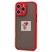 Чехол-накладка для Apple iPhone 16 Pro Max (красный) - PC041