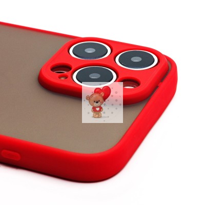 Чехол-накладка для Apple iPhone 16 Pro Max (красный) - PC041