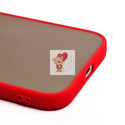 Чехол-накладка для Apple iPhone 16 Pro Max (красный) - PC041