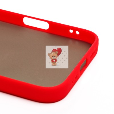 Чехол-накладка для Apple iPhone 16 Pro Max (красный) - PC041