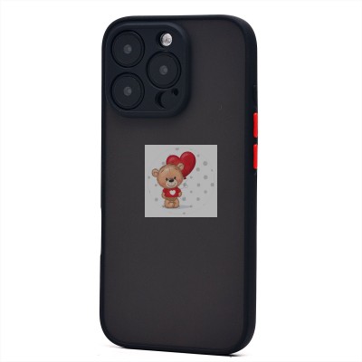 Чехол-накладка для Apple iPhone 16 Pro (черный) - PC041