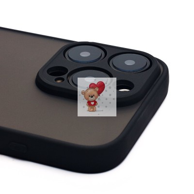 Чехол-накладка для Apple iPhone 16 Pro (черный) - PC041