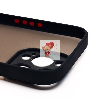 Чехол-накладка для Apple iPhone 16 Pro (черный) - PC041