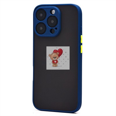 Чехол-накладка для Apple iPhone 16 Pro (темно-синий) - PC041