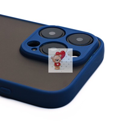 Чехол-накладка для Apple iPhone 16 Pro (темно-синий) - PC041