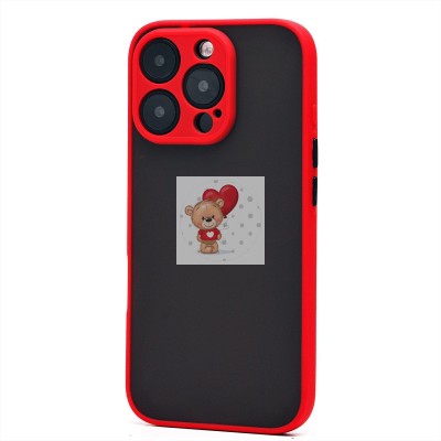 Чехол-накладка для Apple iPhone 16 Pro (красный) - PC041