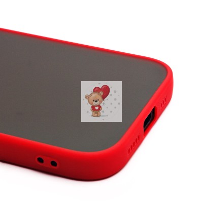 Чехол-накладка для Apple iPhone 16 Pro (красный) - PC041