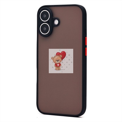 Чехол-накладка для Apple iPhone 16 (черный) - PC041