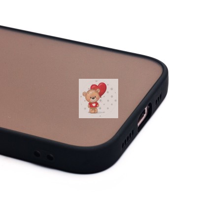 Чехол-накладка для Apple iPhone 16 (черный) - PC041