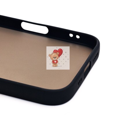 Чехол-накладка для Apple iPhone 16 (черный) - PC041