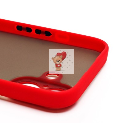 Чехол-накладка для Apple iPhone 16 (красный) - PC041