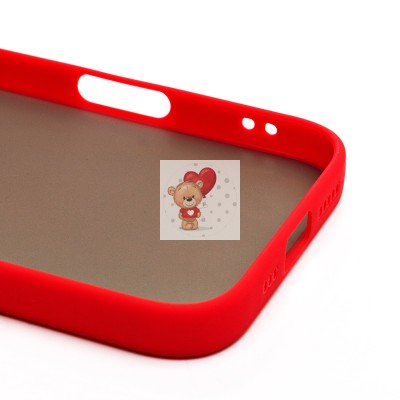 Чехол-накладка для Apple iPhone 16 (красный) - PC041