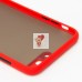 Чехол-накладка для Apple iPhone 7 Plus (красный/черный) - PC041