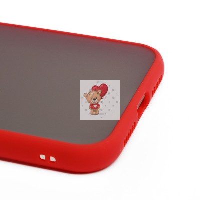 Чехол-накладка для Apple iPhone XR (красный/черный) - PC041 Чехол-накладка для Apple iPhone XR (красный/черный) - PC041