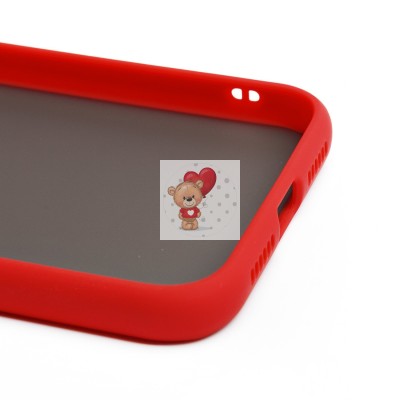 Чехол-накладка для Apple iPhone XR (красный/черный) - PC041 Чехол-накладка для Apple iPhone XR (красный/черный) - PC041