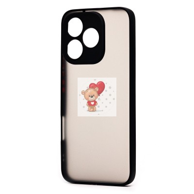 Чехол-накладка для Honor 400 Lite (черный) - PC041