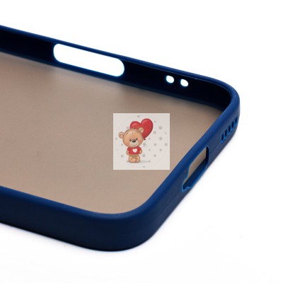 Чехол-накладка для Honor 400 Lite (темно-синий) - PC041