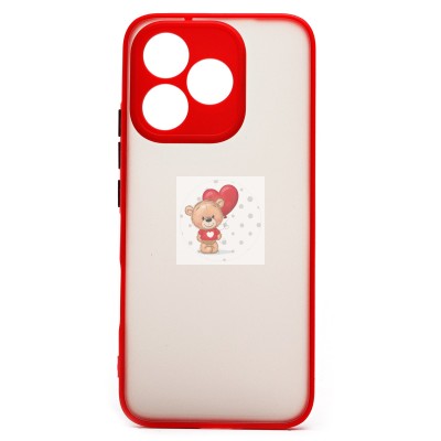 Чехол-накладка для Honor 400 Lite (красный) - PC041 Чехол-накладка для Honor 400 Lite (красный) - PC041